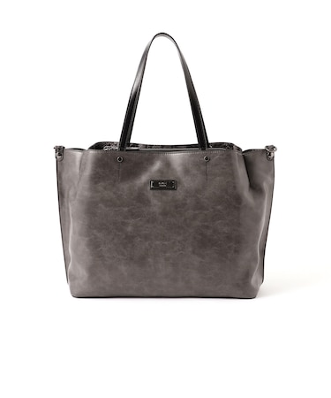 フェイクレザートートバッグ