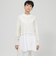23AW＊Wings掲載＊【ウォッシャブル】シャツレイヤーチュニックニット