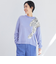 23AW＊Wings掲載＊【80周年記念アイテム】スノーレオパードボトルネックインターシャニット