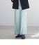 23AW＊Wings掲載＊【ウォッシャブル】ウールミルドセミワイドパンツ