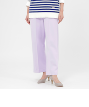 【防透け】【ウォッシャブル】【接触冷感】ライトダンボールセミワイドパンツ