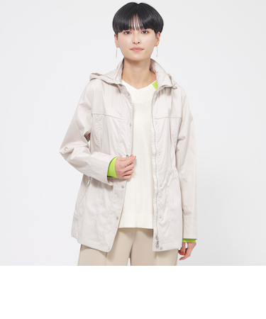 【はっ水】【花粉対策】【ウォッシャブル】ポランタフタブルゾン