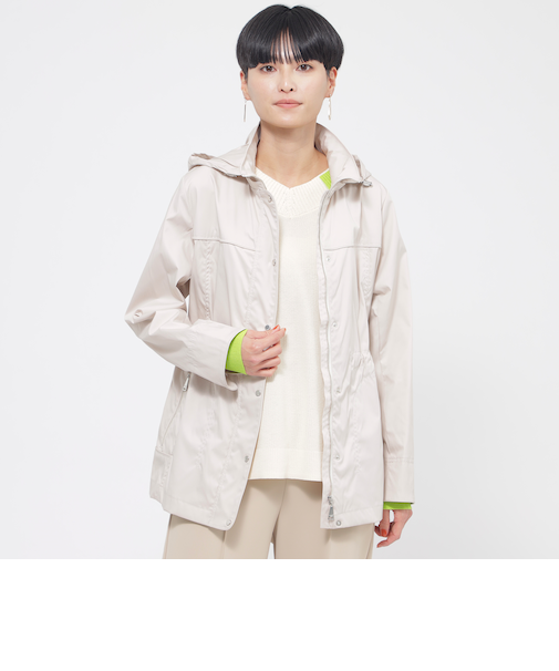 【はっ水】【花粉対策】【ウォッシャブル】ポランタフタブルゾン