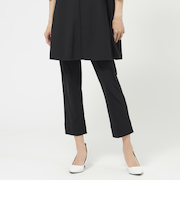 【接触冷感】【ウォッシャブル】メリルハイテンションクロップドパンツ