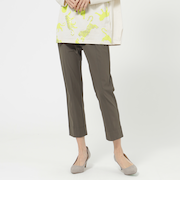 【接触冷感】【ウォッシャブル】メリルハイテンションクロップドパンツ