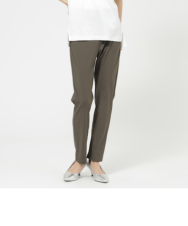 【接触冷感】【ウォッシャブル】メリルハイテンションテーパードパンツ