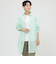 【接触冷感】【UV対策】【ウォッシャブル】シアーブレンドロングシャツ