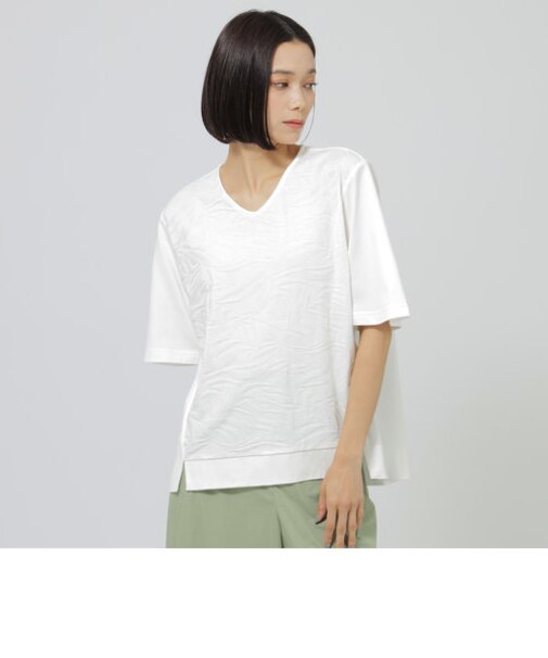 【ウォッシャブル】【接触冷感】タイガーリンクスプルオーバーカットソー