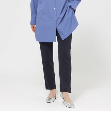 【ウォッシャブル】ダンボールニットテーパードパンツ