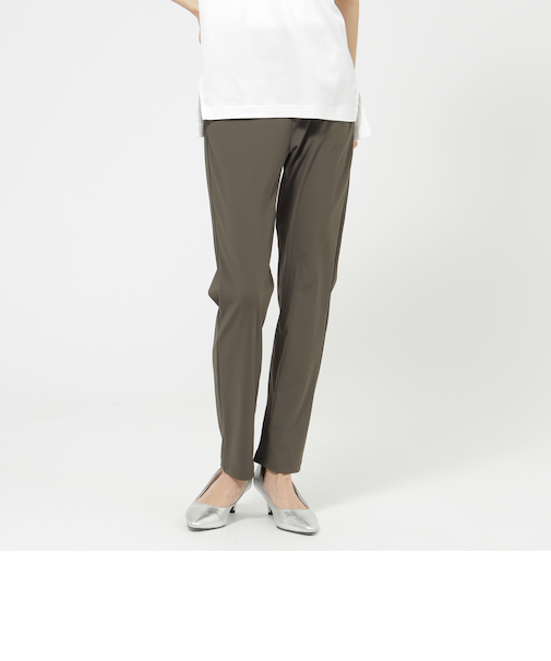 【接触冷感】【ウォッシャブル】メリルハイテンションテーパードパンツ