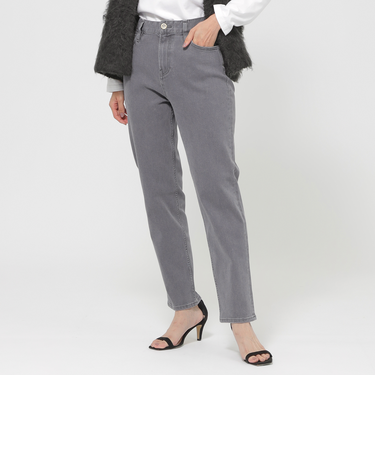 【ウォッシャブル】シャーベットカラーグレーデニム