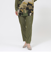 【カタログ掲載品】【ウォッシャブル】デニムライクベイカーパンツ