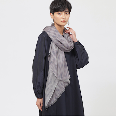 【ウォッシャブル】アニマルプリントストール