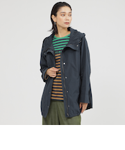 【はっ水】【ウォッシャブル】マイクロタフタミドルコート