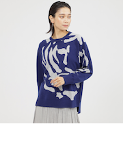 【30周年記念アイテム】【カタログ掲載品】タイガーインターシャプルオーバーニット