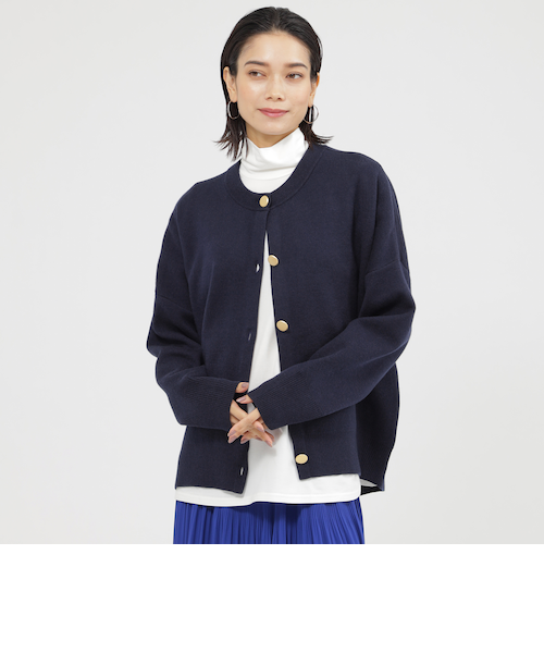 ウォッシャブルPEカーディガン SLOBE IENA（スローブイエナ）の「ウォッシャブルPEカーディガン