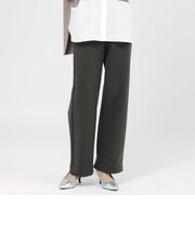 【吸湿発熱】【保温性】【ウォッシャブル】デュアルウォームワイドストレートパンツ