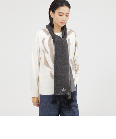 ウールカシミヤストール