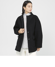 【WEB・一部店舗限定】ラミネートシャギーウールコート
