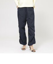 【はっ水】【ウォッシャブル】ライトタフタパラシュートパンツ