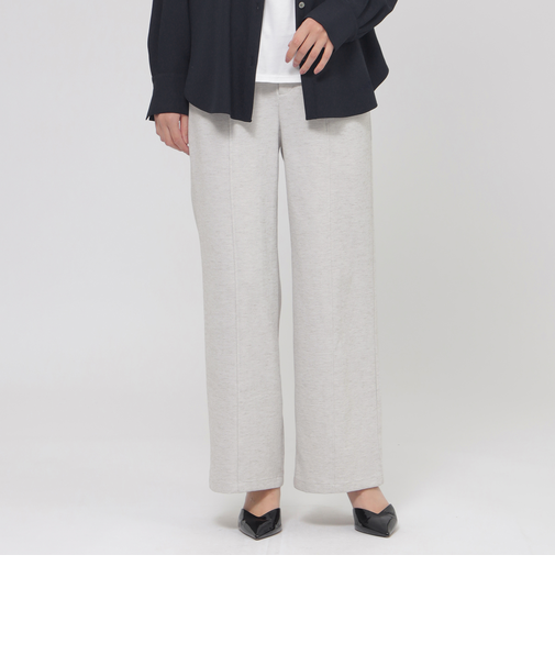 【防透け】【吸水速乾】【接触冷感】【UV対策】3Sオックスセミワイドパンツ