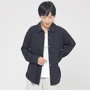 【接触冷感】【吸水速乾】【UV対策】【ウォッシャブル】kireriシャツブラウス