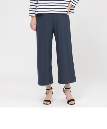 【接触冷感】【UVカット】【ウォッシャブル】メリルハイテンションワイドパンツ