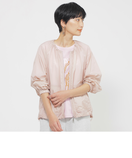 【カタログ掲載品】【はっ水】【ウォッシャブル】シアーストレッチブルゾン