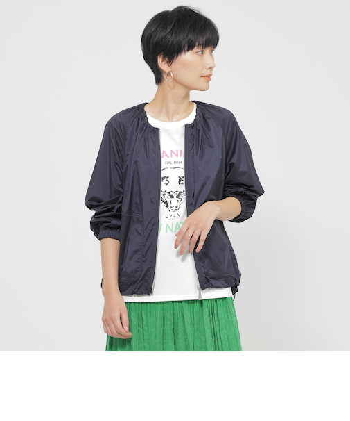 【カタログ掲載品】【はっ水】【ウォッシャブル】シアーストレッチブルゾン