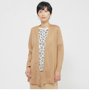 【接触冷感】【ウォッシャブル】リヨセルジャージ―カーディガン