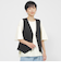 【カタログ掲載品】【ウォッシャブル】コットン麻ブレンドストレッチジレ