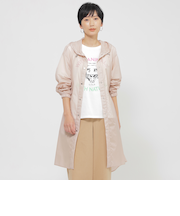 【はっ水】【ウォッシャブル】シアーストレッチパッカブルコート