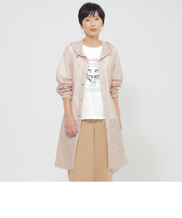 【はっ水】【ウォッシャブル】シアーストレッチパッカブルコート