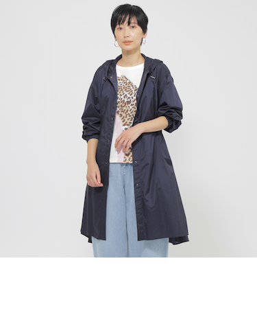 【はっ水】【ウォッシャブル】シアーストレッチパッカブルコート