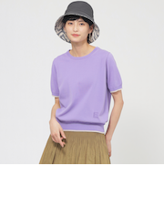 【カタログ掲載品】【接触冷感】【ウォッシャブル】テックスブリッドクールニットプルオーバー