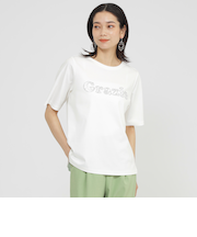 【カタログ掲載品】【接触冷感】【ウォッシャブル】超冷感コットンスムースホットフィットロゴＴシャツ