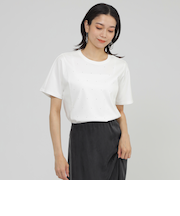 【カタログ掲載品】【接触冷感】【ウォッシャブル】超冷感コットンスムースホットフィットドットカットソー