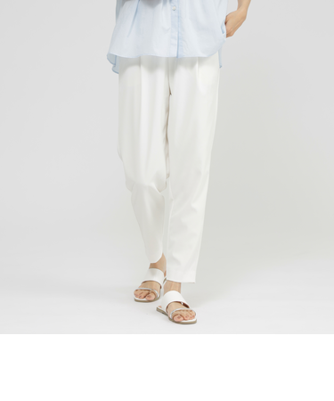 【多機能】【接触冷感】【吸水速乾】【防透】【防しわ】【UV対策】マルチファンクションツイルテーパードパンツ