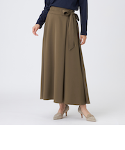 【カタログ掲載品】【マシンウォッシャブル】ヴィーナスストレッチフレアスカート