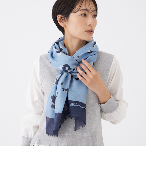 【ウォッシャブル】レオパードシルクストール