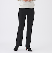 【25AWモデル】【マシンウォッシャブル・保温性・吸湿発熱】デュアルウォームセミフレアパンツ