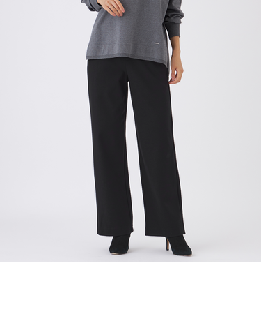 【ベストセラー】【マシンウォッシャブル・保温性・吸湿発熱】デュアルウォームワイドパンツ