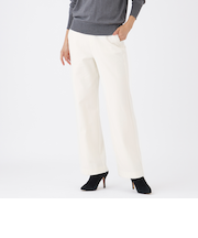 【ベストセラー】【マシンウォッシャブル・保温性・吸湿発熱】デュアルウォームワイドパンツ