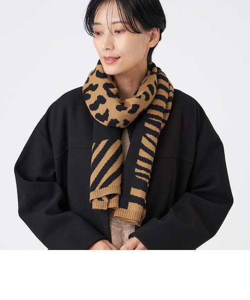 【ウォッシャブル】ﾊﾟｯﾁﾜｰｸﾆｯﾄｽﾄｰﾙ