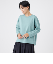 【100回洗える】【カタログ掲載】テックスブリッドニットプルオーバー