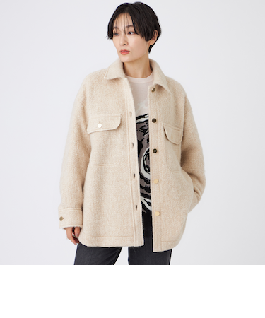 【カタログ掲載】ラメスライバーシャツジャケット