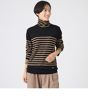 【カタログ掲載】【ウォッシャブル】ダブルタートルネックニットプルオーバー