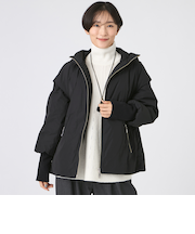 【SANYO Style EDITION掲載】【ウォッシャブル】2WAYスムースタフタダウンジャケット