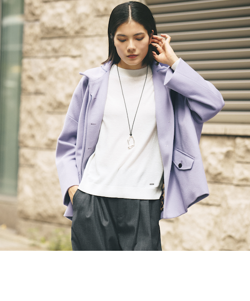 SANYO Style EDITION掲載】ウールスーパービーバーフーデッドコート