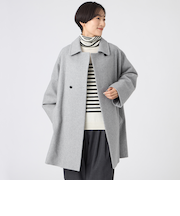 【SANYO Style EDITION掲載】ウールスーパービーバーステンカラーコート